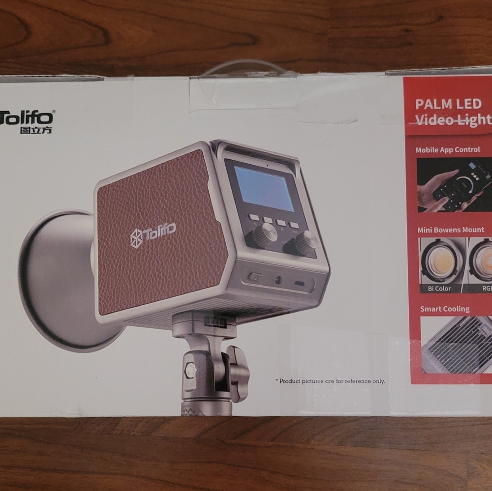 Palm LED Video Light - Brown